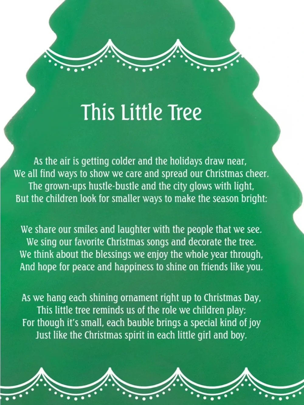 Melissa & Doug Green Magnetic Countdown to Christmas Play Set